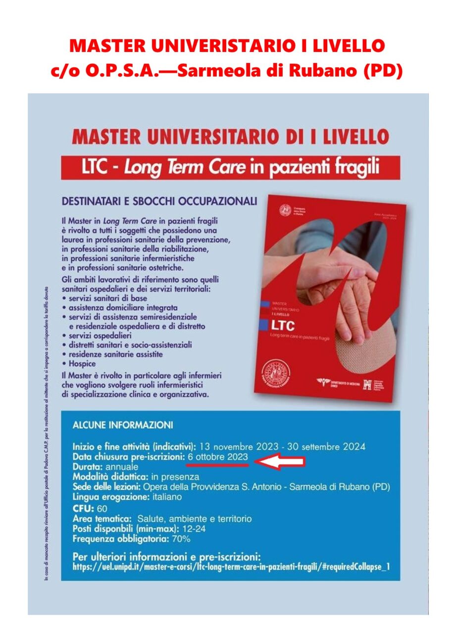 Master universitario