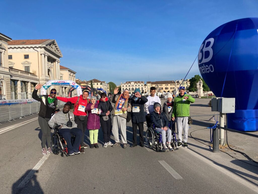 Ospiti e collaboratori OPSA alla Padova Marathon 2024
